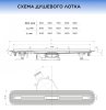 Душевой лоток Bettoserb Slim 13100036