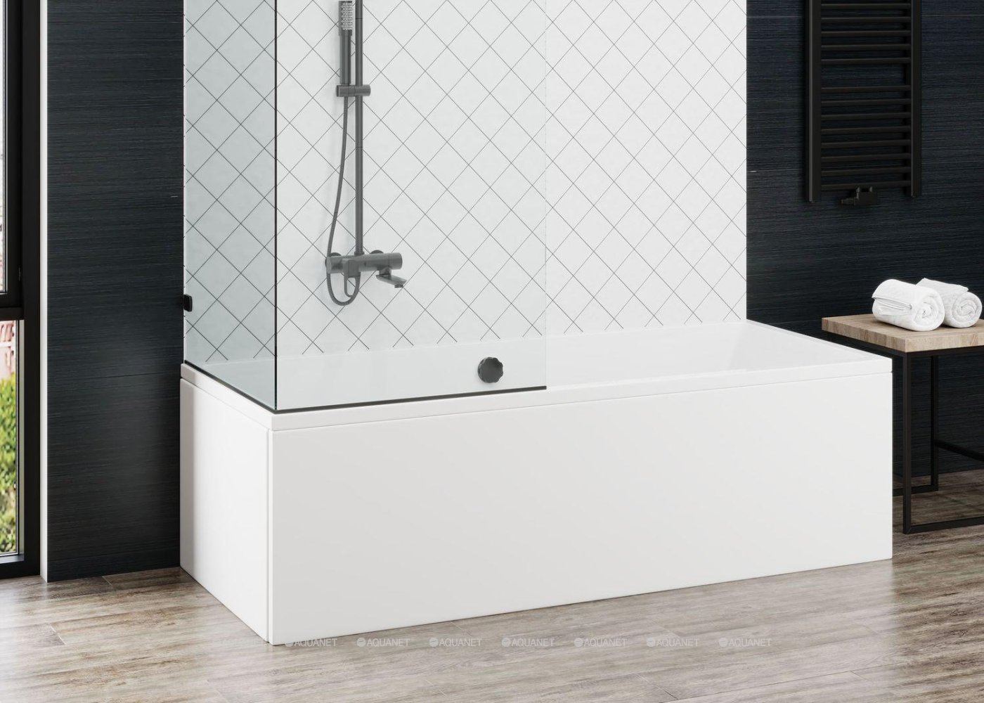 Акриловая ванна Vagnerplast Cavallo 180x80 VPBA180CAV2X-04